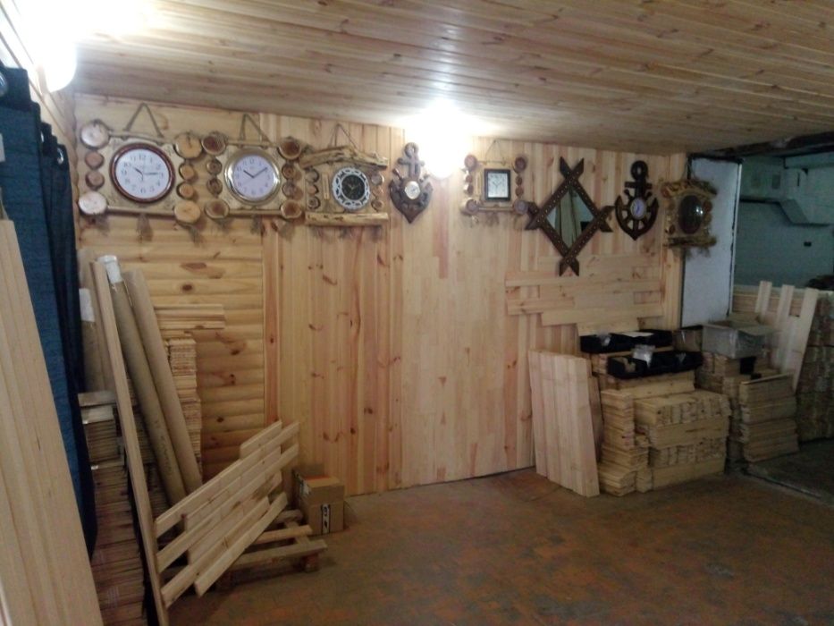Деревʼяна вагонка сосна, липа. Лежак, полок в сауну