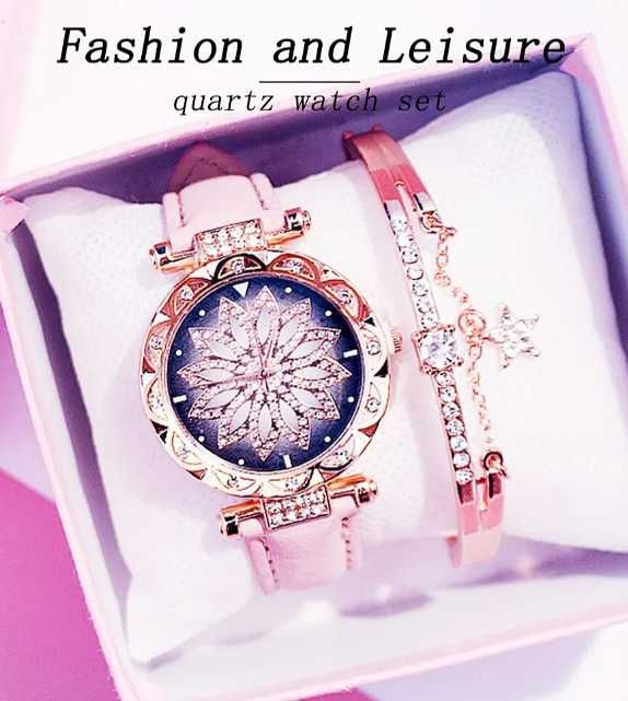 Zestaw Zegarek/Bransoletka/idealny Prezent