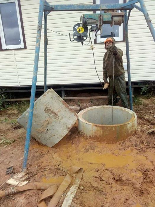 Копання, чистка,копка,Поглиблення криниць,колодязів Богуслав Миронівка