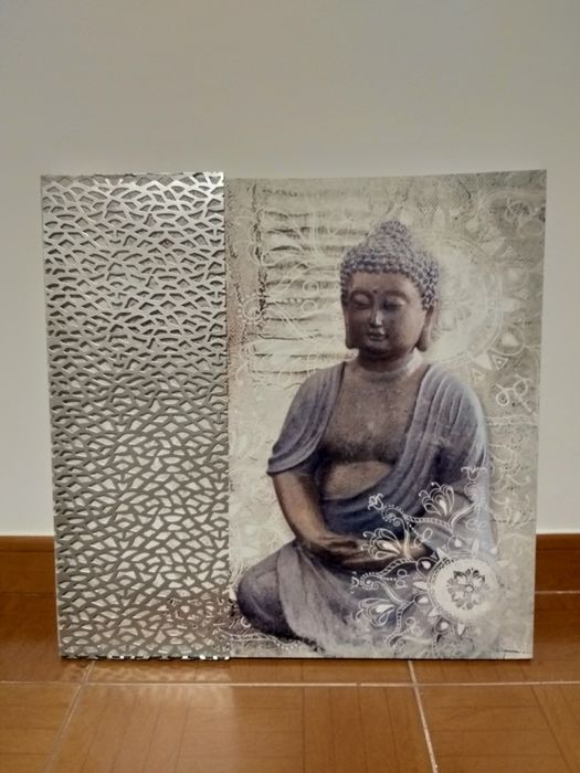 3 quadros de budas