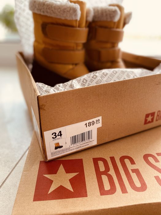 Big Star buty zimowe 34 rozm.