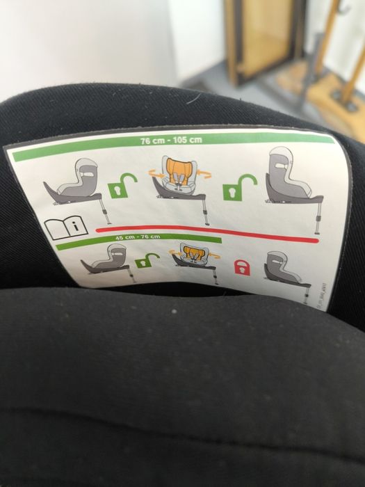 Fotelik obrotowy Cybex Sirona S i-size 360° RWF