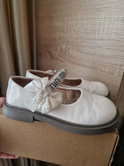 Туфли, балетки лаковые