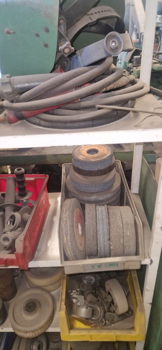 Lote de 15 mós de esmeril