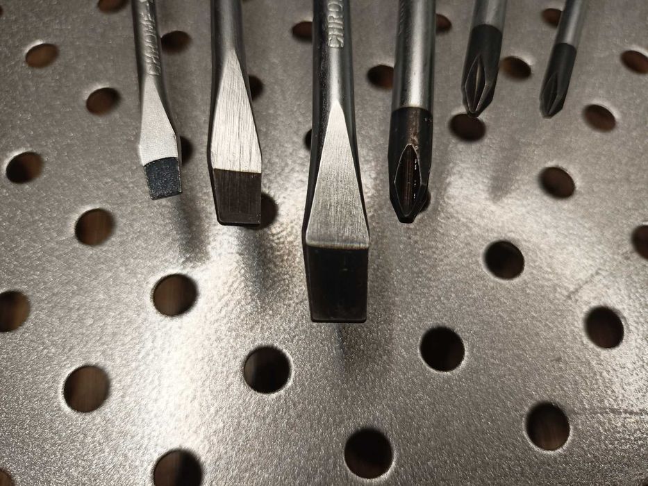 Śrubokręty wkrętaki z magnesowymi końcówkami 6 szt. zestaw śrubokrętów