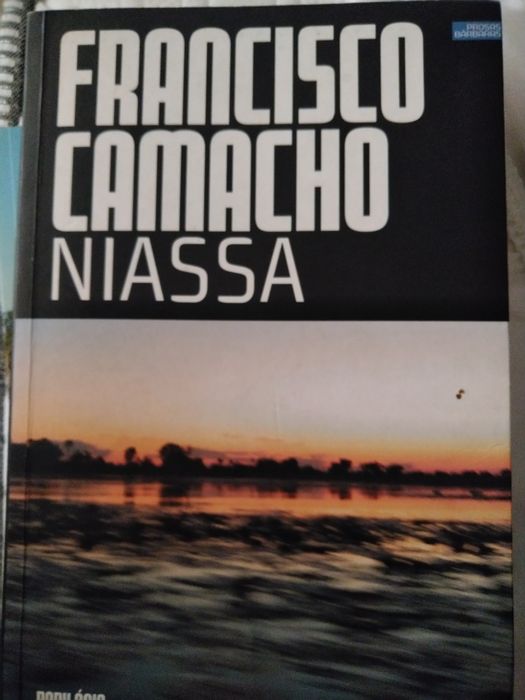 Lote de livros de ficção sobre Moçambique