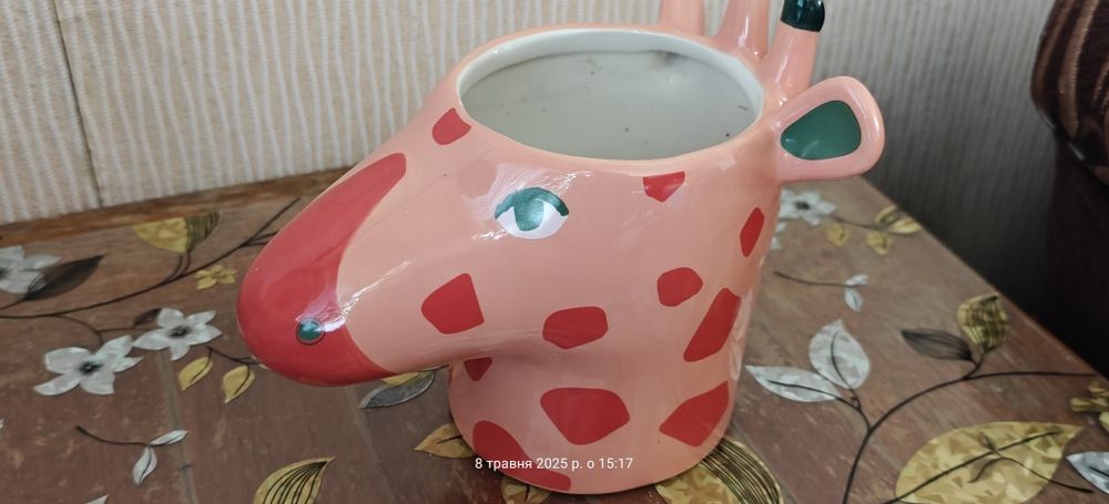 Горщик для квітів Жираф