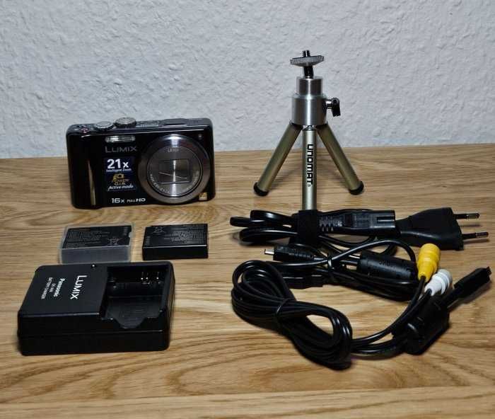 Panasonic Lumix DMC-TZ22 Câmara digital – conjunto completo