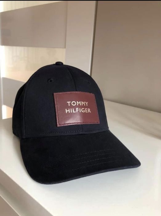 Czapka bejsbolówka Tommy Hilfiger TH granatowa