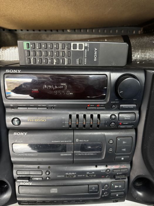 Aparelho de som sony