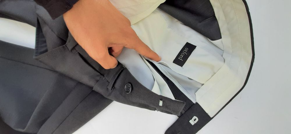 Groom's Oxford Suit, Crisci Vest, and Tie64586352988929124