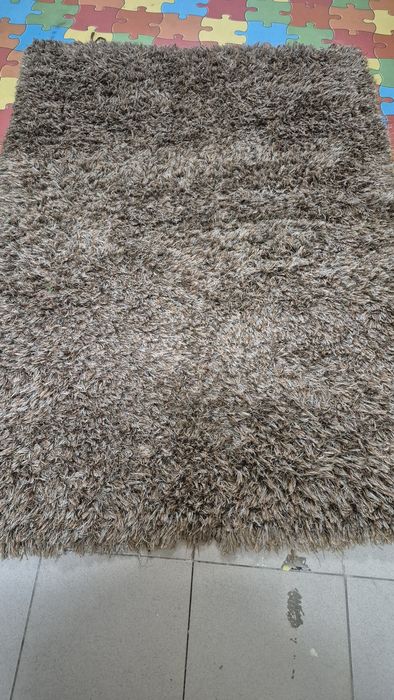 Tapete de pelo comprido