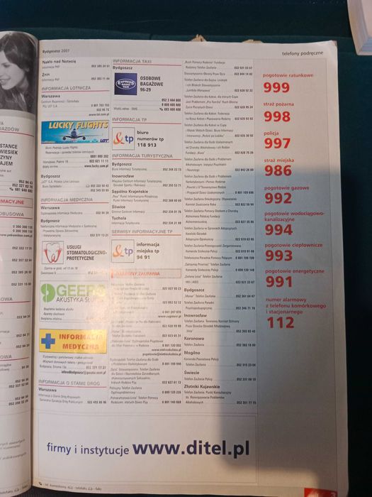 Książka telefoniczna 2007