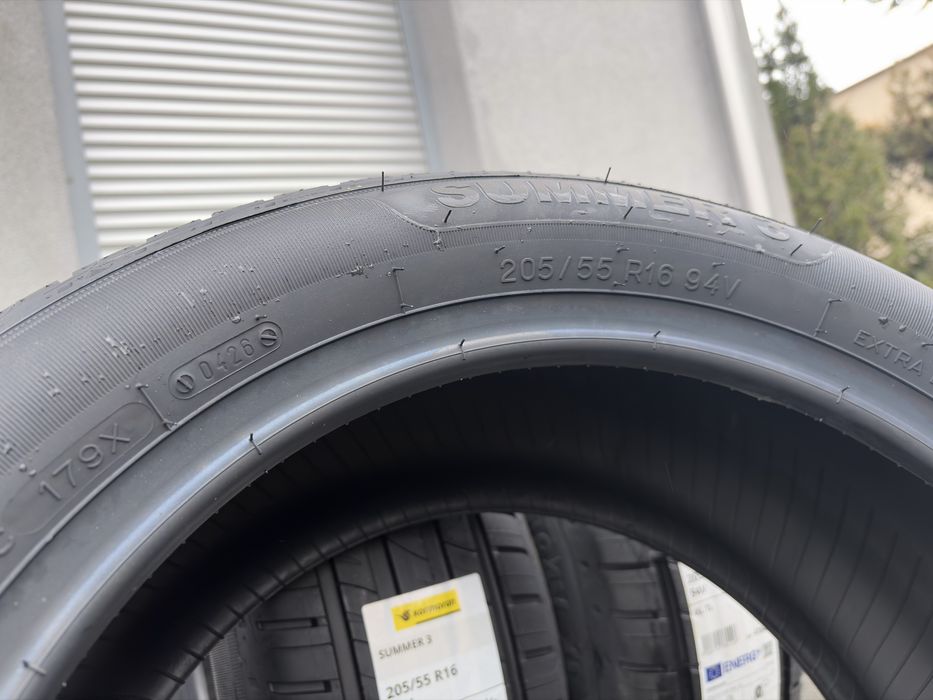 Letnie 205/55R16 Kormoran 94V XL prod. 2026r C,B,71db  Gwarancja 5lat