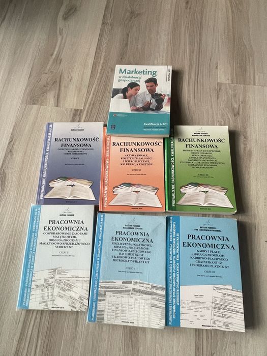 Zestaw książek Ekonomia / Rachunkowośċ Bożena Padurek