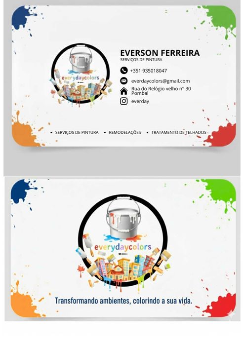 Serviços de pintura de casa, apartamento