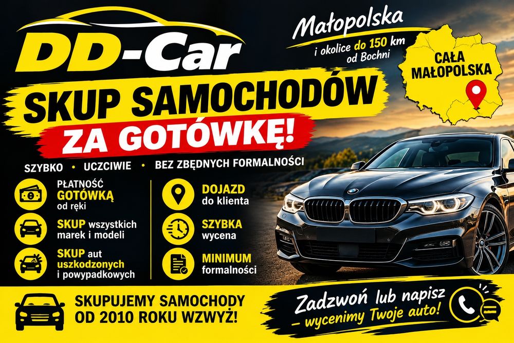 Skup Samochodów, Skup Aut, Gotówka, Umowa, Legalna Firma!!