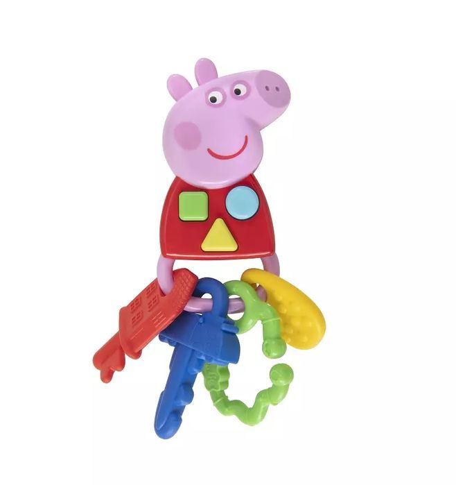 Peppa Pig kluczyki światło/dźwięk. ŚWINKA PEPPA