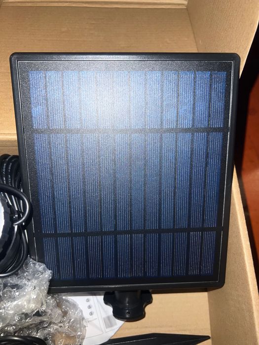 Focos de painel solar