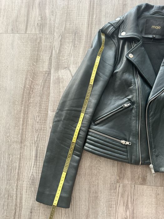 Шкіряна куртка maje 38р