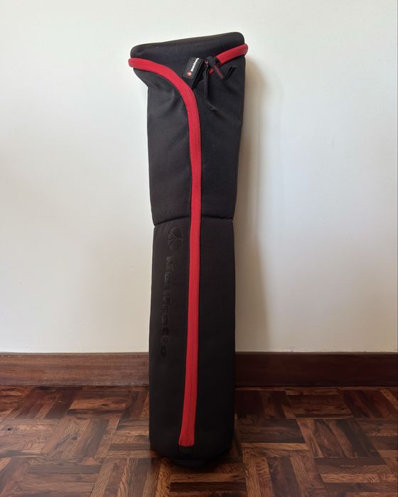 Tripé Manfrotto + Cabeça + Saco