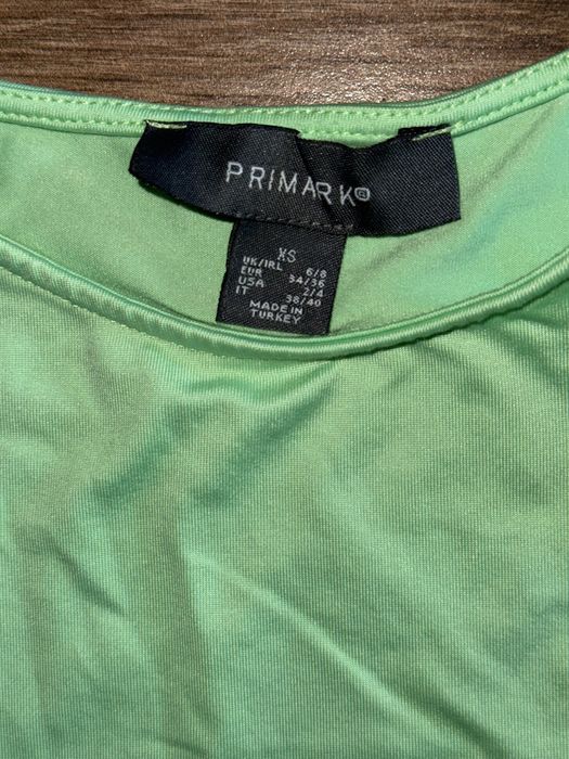 Жіноче боді-майка primark лаймового кольору xs