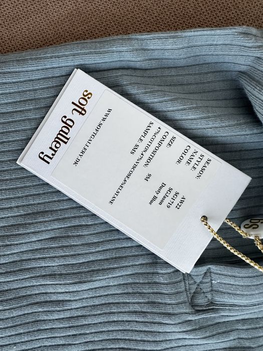 Лонгслів, голуба кофта, светр  на довгий рукав, в рубчик zara 68-74