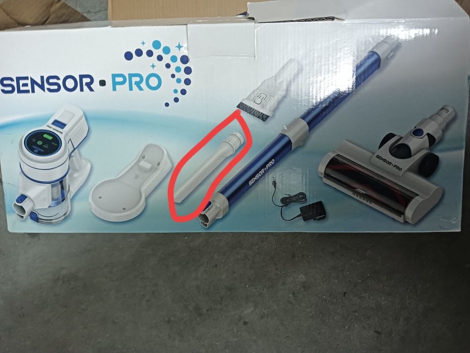 Aspirador com sensor