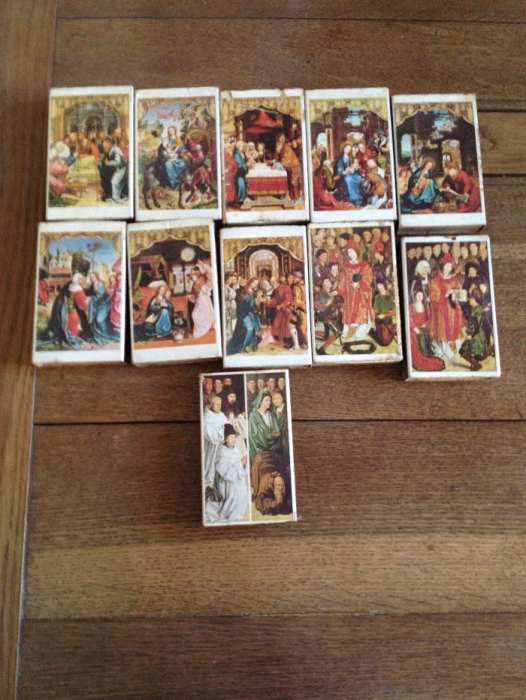 Caixas Fósforos antigas " A Vida de Cristo"