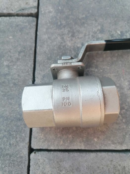 Zawór dn25 Pn100 Inox
