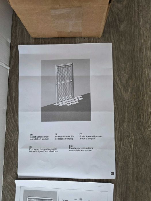 Mosquiteira Porta de Abrir 1 Folha **NOVO**