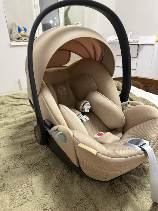 Автокрісло сайбекс cybex cloud t + адаптери в подарунок