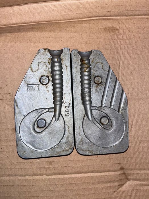 Moldes para amostras de pesca