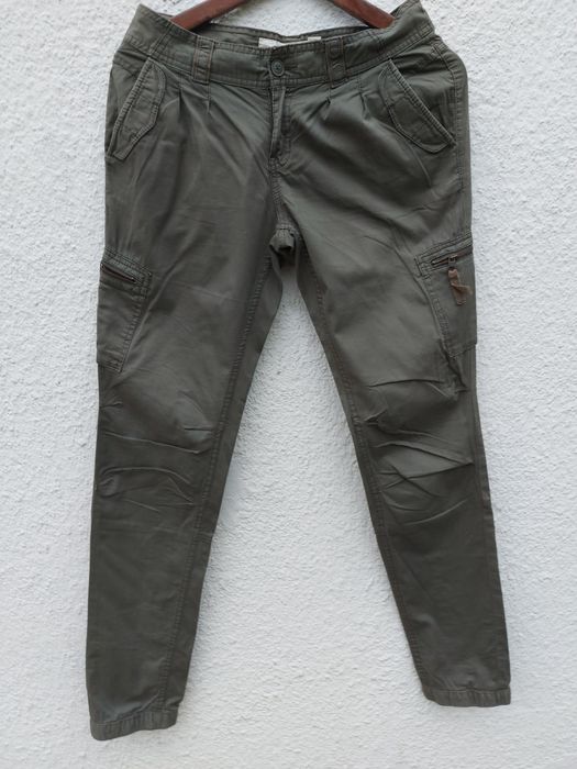 Spodnie z kieszeniami khaki L.O.G.G.