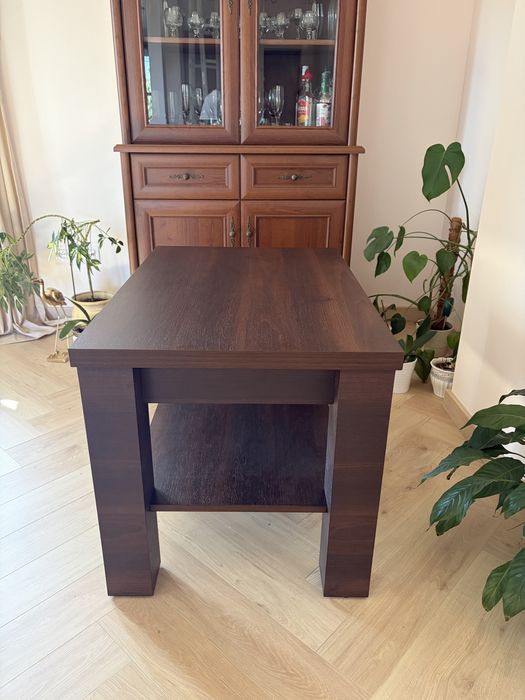 Ława / stolik kawowy L27 90x60 cm – orzech ciemny, jak nowa