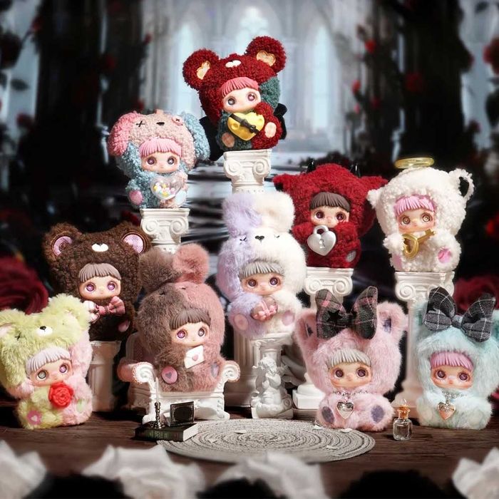 Оригинал MayMei: Плюшевый брелок "May I Love You" (Мини-подвеска)