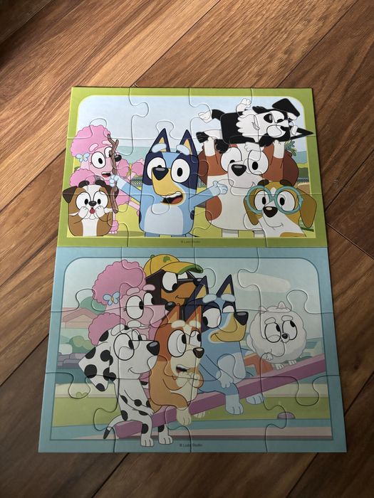 Bluey puzzle 2x12