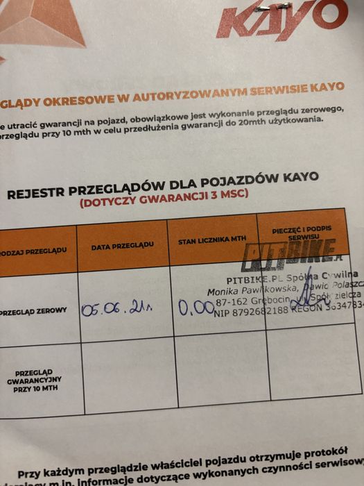 Quad KAYO AU 110 idealny komunia prezent