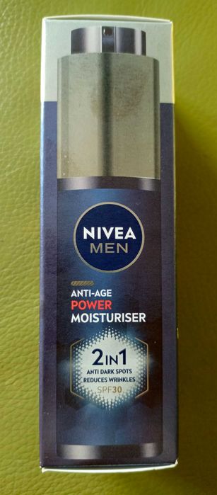 NIVEA MEN Anti-Age 2w1 Power Moisturiser SPF 30, 50ml