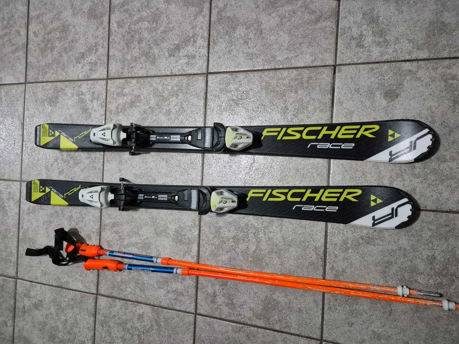 Narty Fischer plus kijki