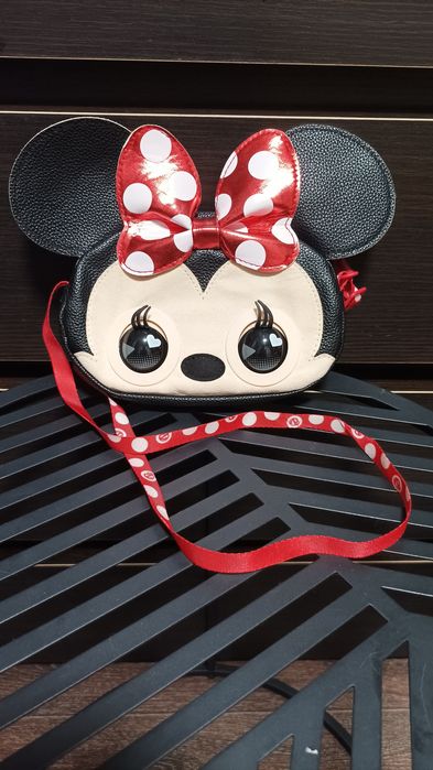 Інтерактивна сумочка purse pets Minnie Mouse сумка Мінні Маус
