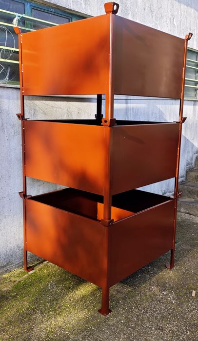 Caixotes ferro organizador