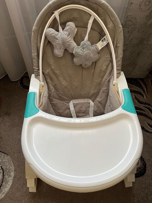 Стільчик для годування та гойдалка 3 в 1 Lorelli