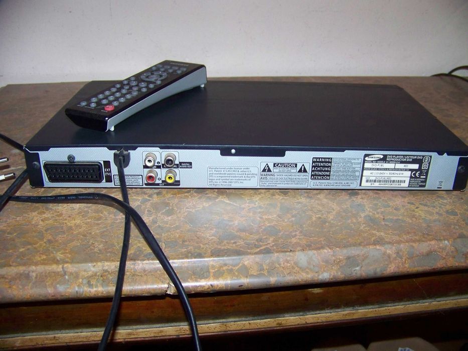 leitor de DVD Samsung