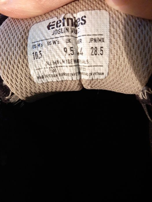 Buty sportowe,  tenisówki,  czarne, Joslin,miękkie