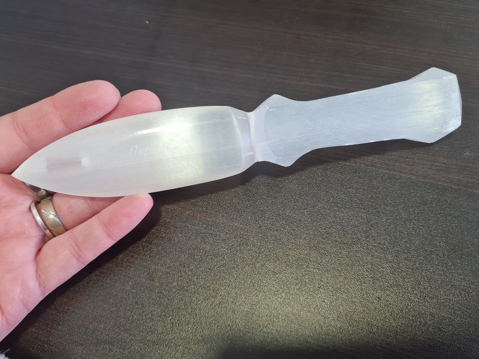 Adaga de Selenita 20cm