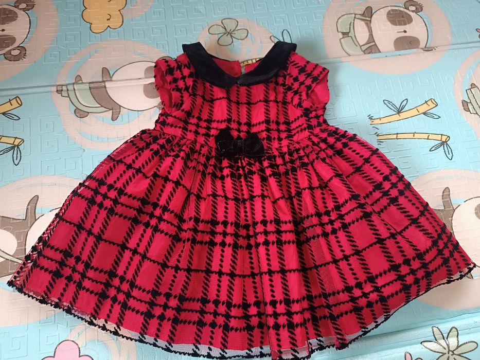 Платтячка, сукні, 6-12 міс.та шубка