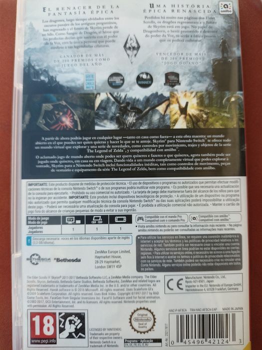 2 jogos - Skyrim,Diablo