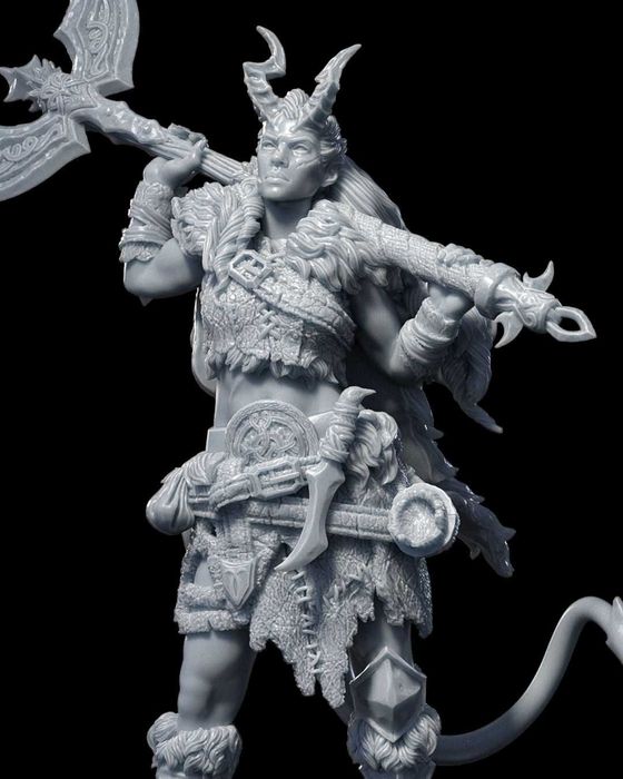 Wyett Łowczyni Diabelstwo Figurka 32mm 14K zgodna z DnD RPG Pathfinder
