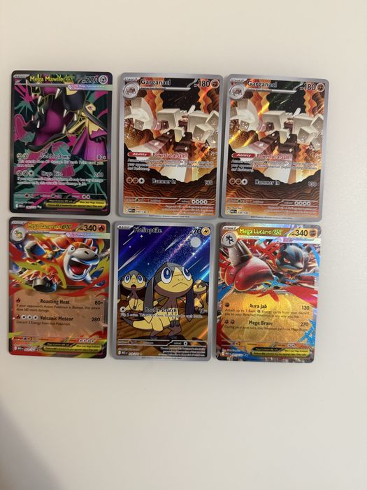 Pokemon Mega Evolution 6 kart